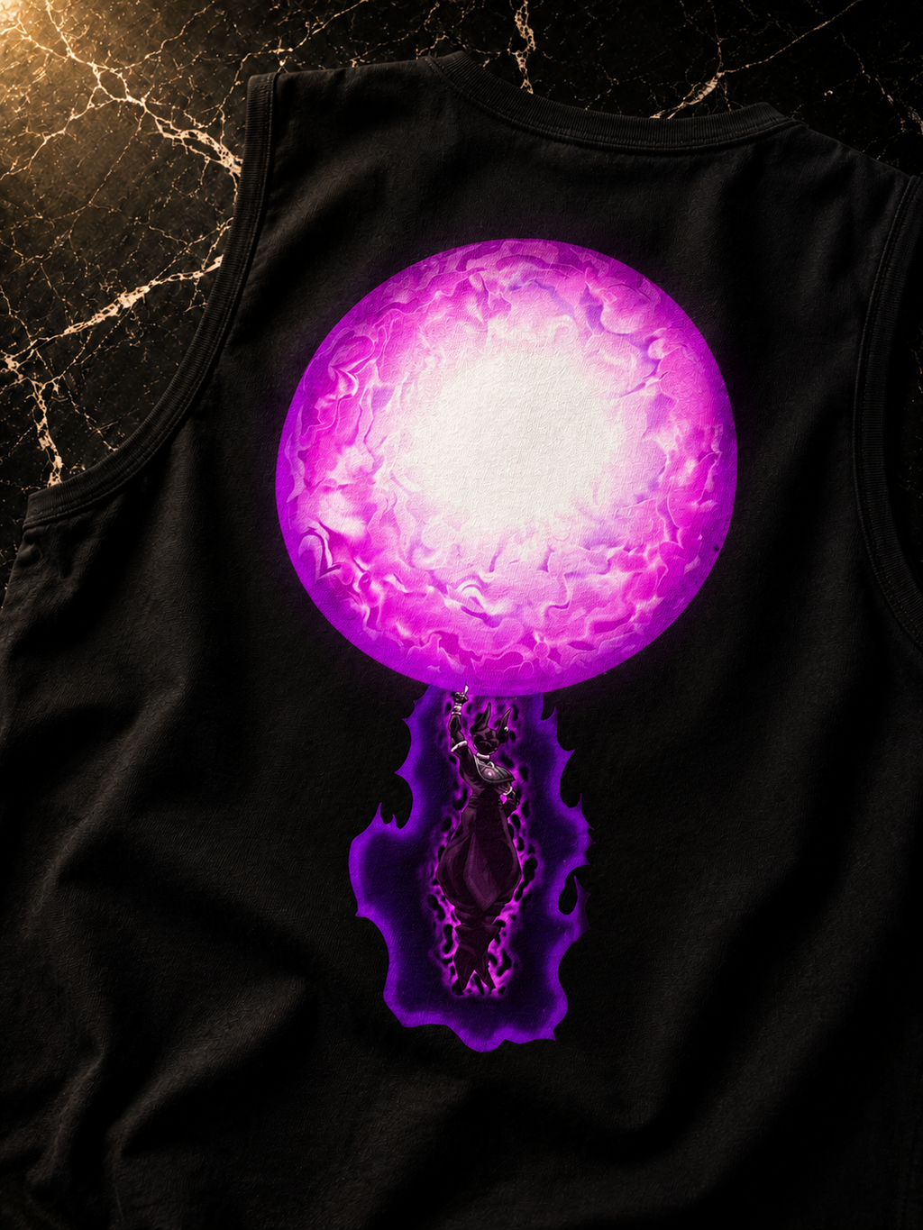 Beerus’s Chaos tank top